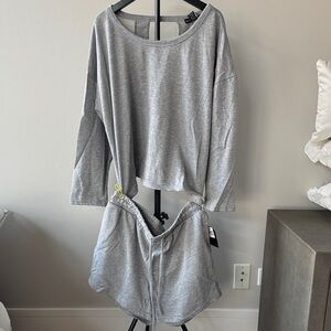 2 piece shirt and shorts set